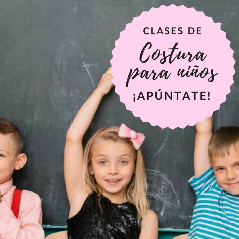 Clases de costura para niños